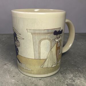 Vintage 1991 WB Studio Store Bully for Bugs Mug 1953 Bugs Bunny